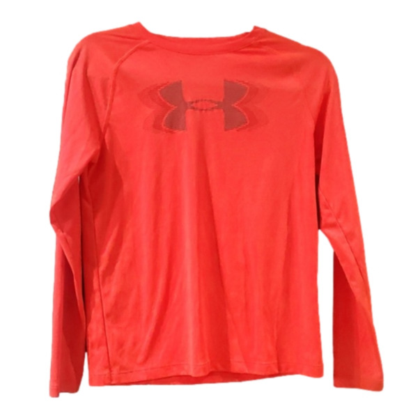 Under Armour Other - Under Armour Juniors YLG Heatgear Orange